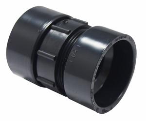 ABS DWV 1 1/2" UNION W/ GSKT HXH BLK