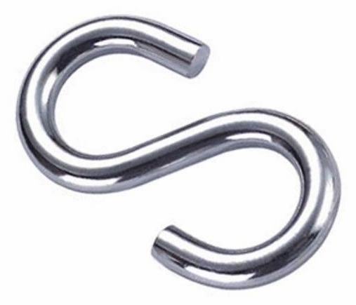 S-HOOKS 1-7/8 BOX OF 25