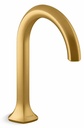 Occasion Widespread Bathroom Faucet Spout Cane Design 1.2 gpm (Less Handles)