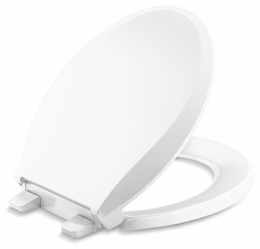 Cachet ReadyLatch Quiet-Close Round Front Toilet Seat