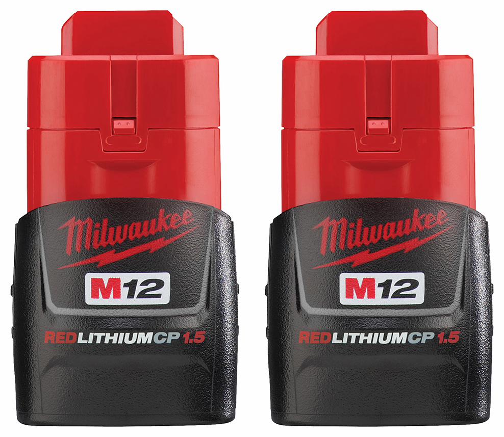 M12 RedLithium Compact Battery Pack (2 Pack)