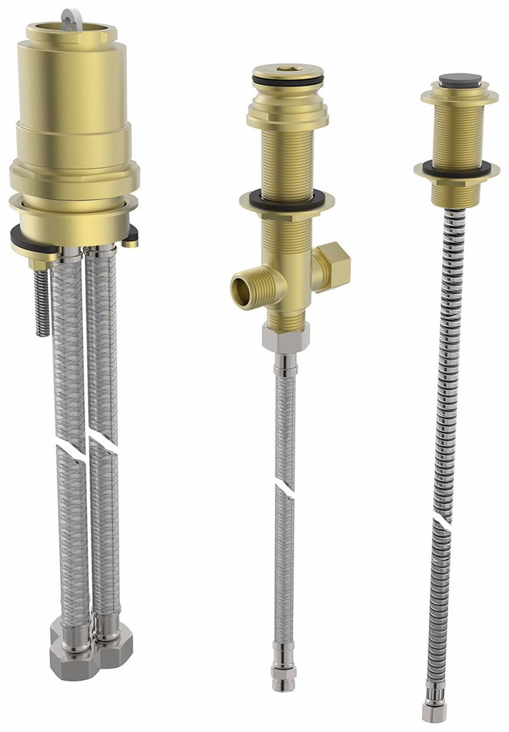 3 Piece Pressure Balance Rough-In Valve for Roman Tub Faucet