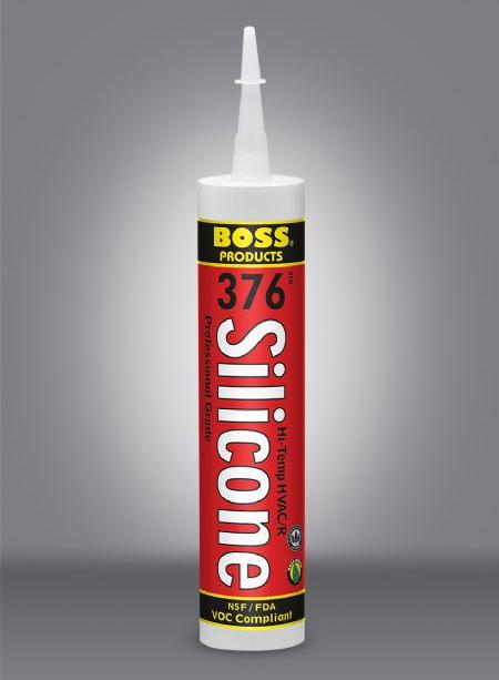BOSS 376 HVAC/R HIGH TEMP RED SILICONE SEALANT