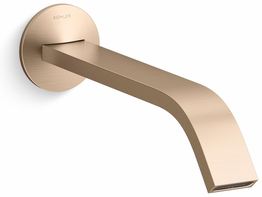 Components Wall Mount Bathroom Faucet 1.2 GPM (Less Handles)