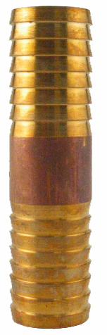 CB-125 - '1-1/4" Red Brass Insert Coupling'