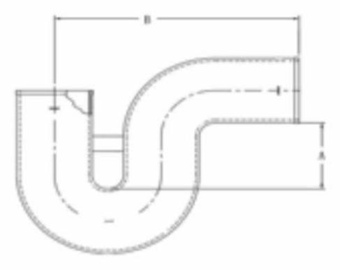 3" Deep Seal P-trap