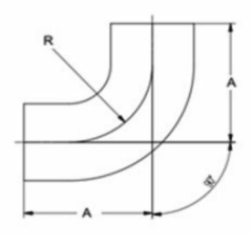 3 LONG SWEEP MJ 1/4 BEND