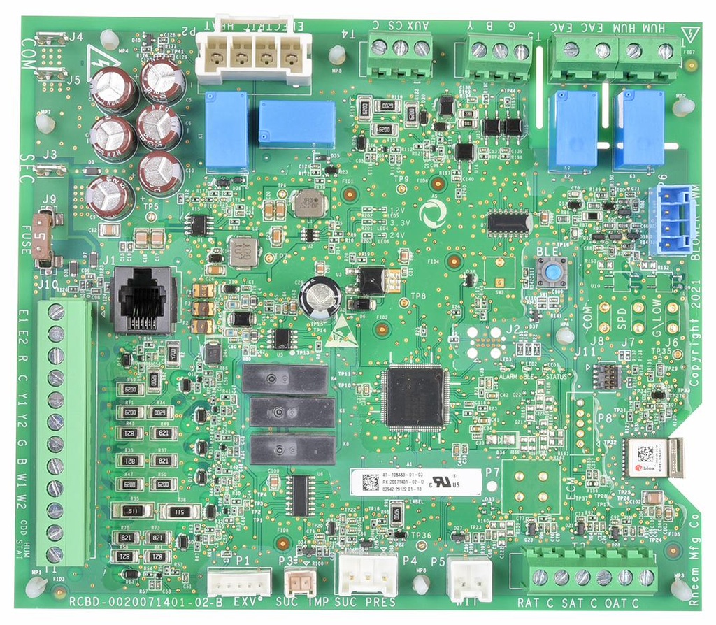 Control Board - EcoNet Air Handler