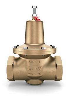 1-1/2" 500XL3 PRV 25-75 PSI Single Union Fem x Fem NPT Tap for gauge Lead Free