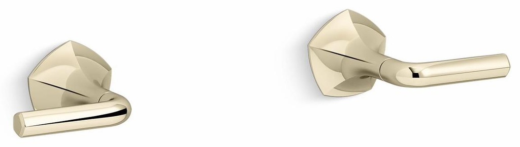 Occasion Wall Mount Bathroom Faucet Lever Handle Trim