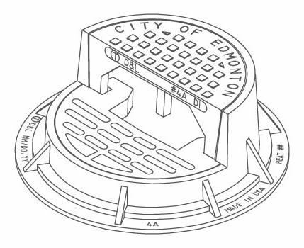 F-36A BOTTOM GRATE CITY OF EDMONTON