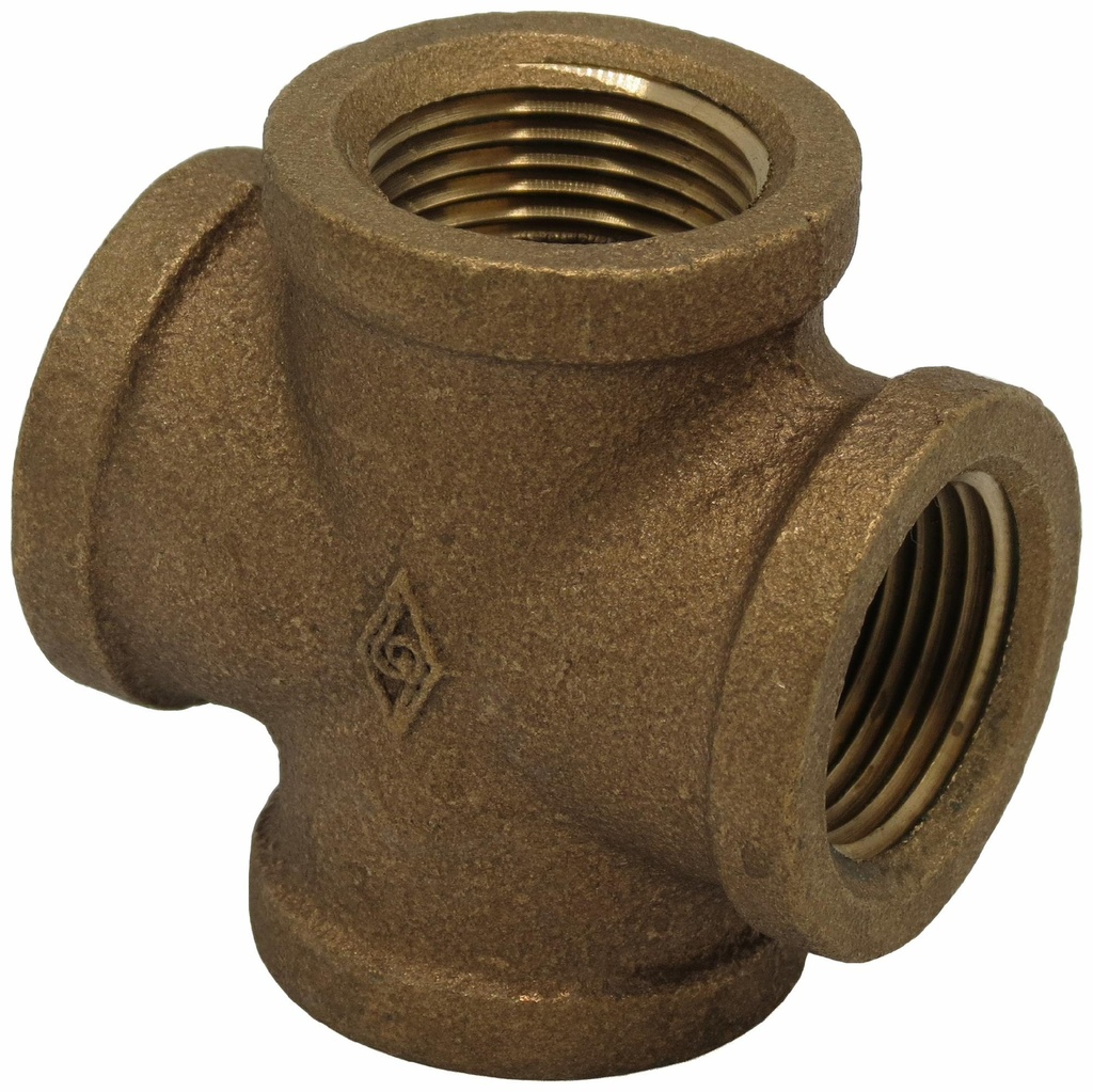3/4 FIP CROSS THREADED BRONZE - LEAD FREE