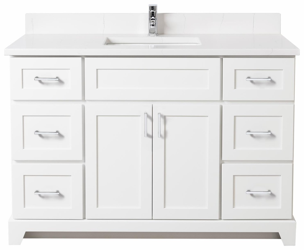 48" Standard Vanity Modern Shaker