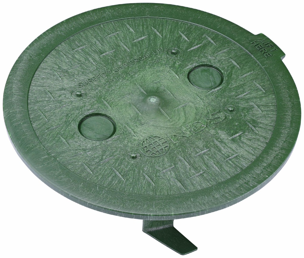 6 SureFit Round Green Universal Valve Box Lid