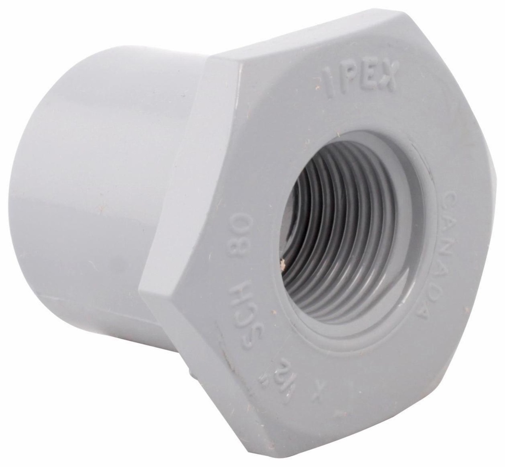 1 1/4"x1/2" CPVC SCH80 RED. BUSHING SPxFPT CORZAN