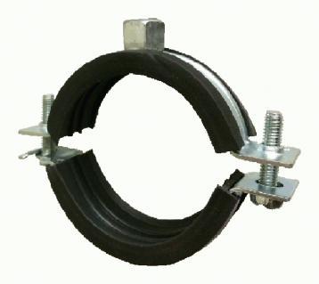 4 C ZP PIPE CLAMP W/EPDM KSB2