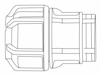 1 1/4" FEMALE ADPT CTS PHILMAC 3G