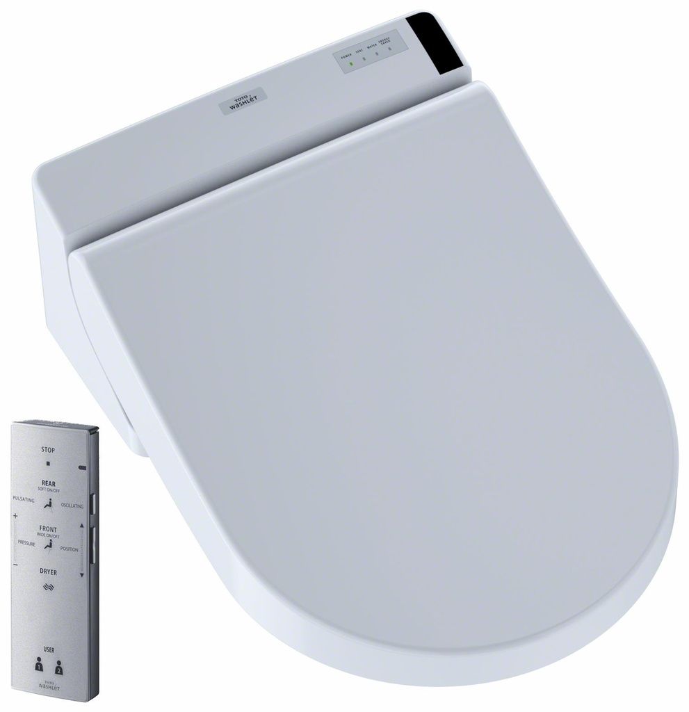 C200 WASHLET + Ready Electronic Bidet Toilet D-Shape Bidet Toilet Seat with PREMIST