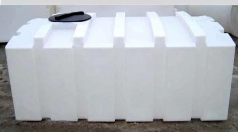 400 Gallon Loaf / Rectangular Poly Tank (White)