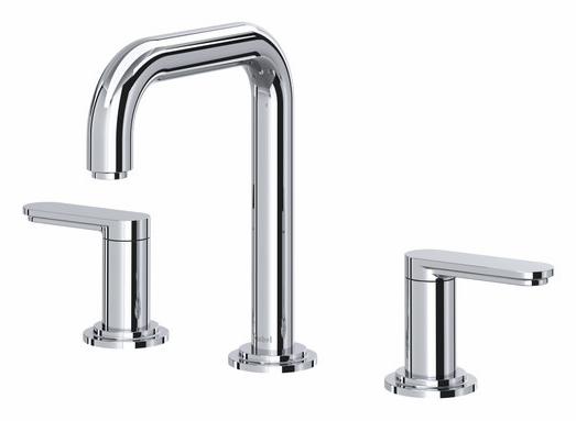 Arca Widespread Bathroom Faucet With U-Spout with Lever Handles 1.2 GPM