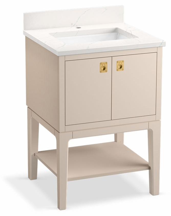Seagrove by Studio McGee 24" Bathroom Vanity with Sink and Quartz Top