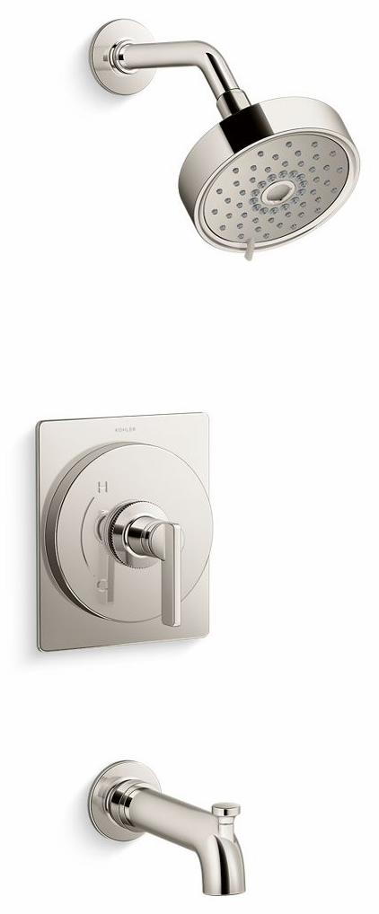 Castia by Studio McGee Rite-Temp Tub and Shower Faucet Trim 1.75 gpm