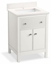Malin by Studio McGee 24" Bathroom Vanity with Sink and Quartz Top