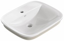 Aspirations 1-Hole Drop-In Bathroom Sink