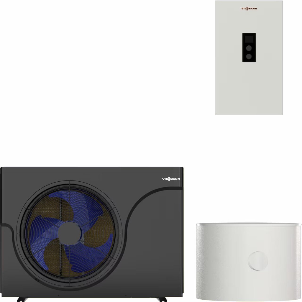 AM2V 020028 Air-to-Water Heat Pump 3.7-8.8 GPM, 1 40 amp breaker