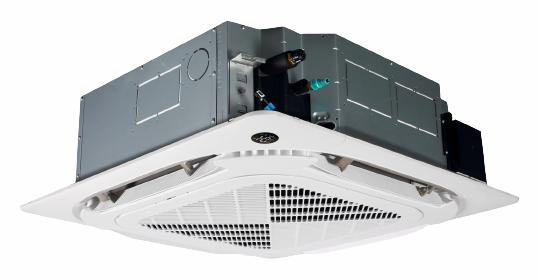 24,000 BTU/h 208~230/60Hz/1Ph ceiling cassette c/w Remote - 4-WAY CASSETTE