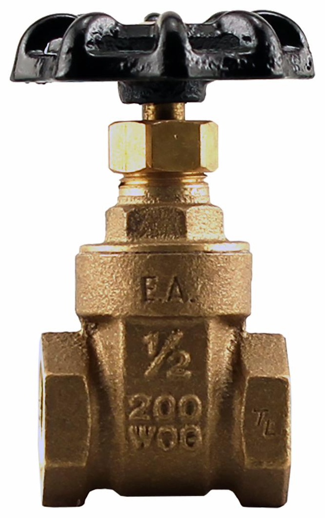 0818-05NL - 'No Lead 1/2" FPT G.V. 200 Wog'