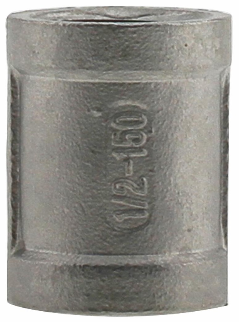 SS304C-05 - '1/2" 304SS Coupling Iso4144'