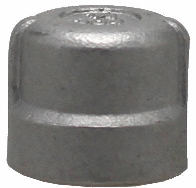 SS304CA-02 - '1/4" 304SS Cap Iso4144'