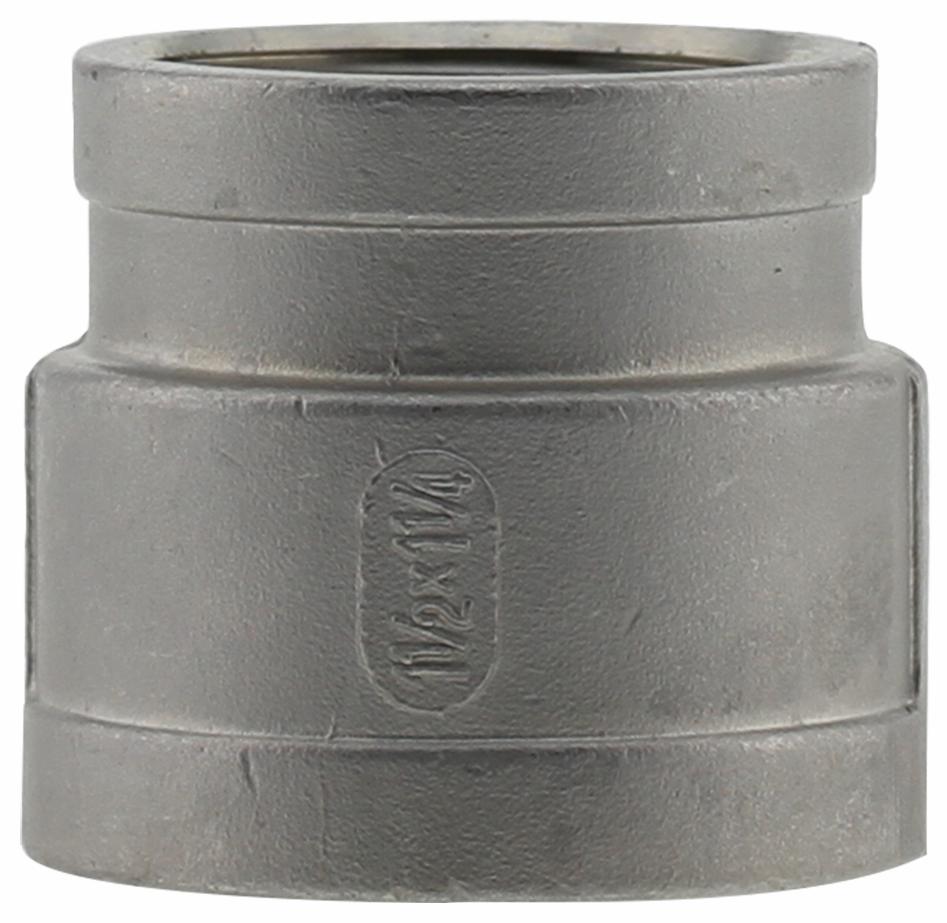 SS304RC-1512 - '1-1/2x1-1/4304SS Rcplg Iso4144'