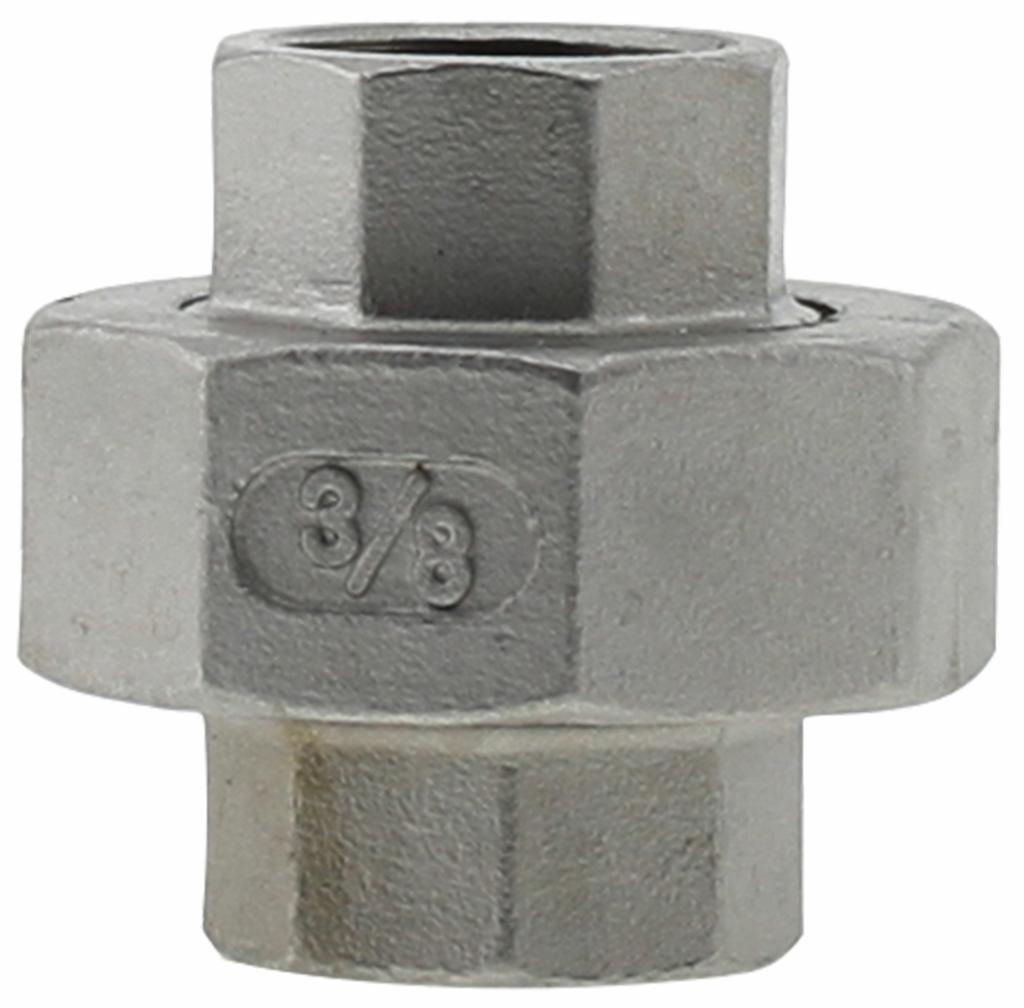 SS304U-03 - '3/8" 304SS Union Iso4144'