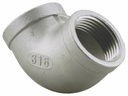 SS316E-10 - '1" 316SS Elbow Iso4144'