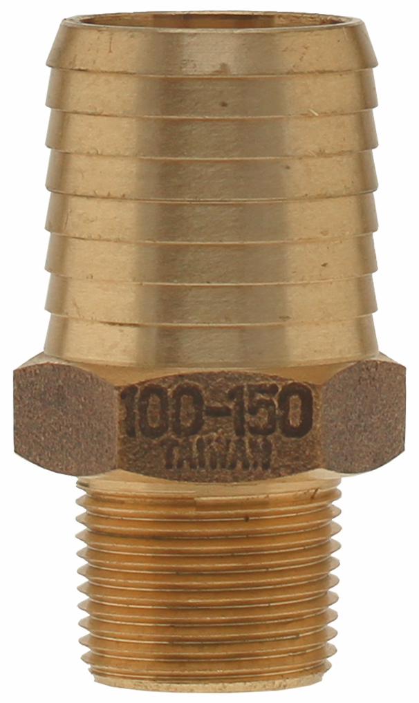 BMA-100-150NL - 'No Lead 1"Mpt x 1-1/2"Ins Adpt'