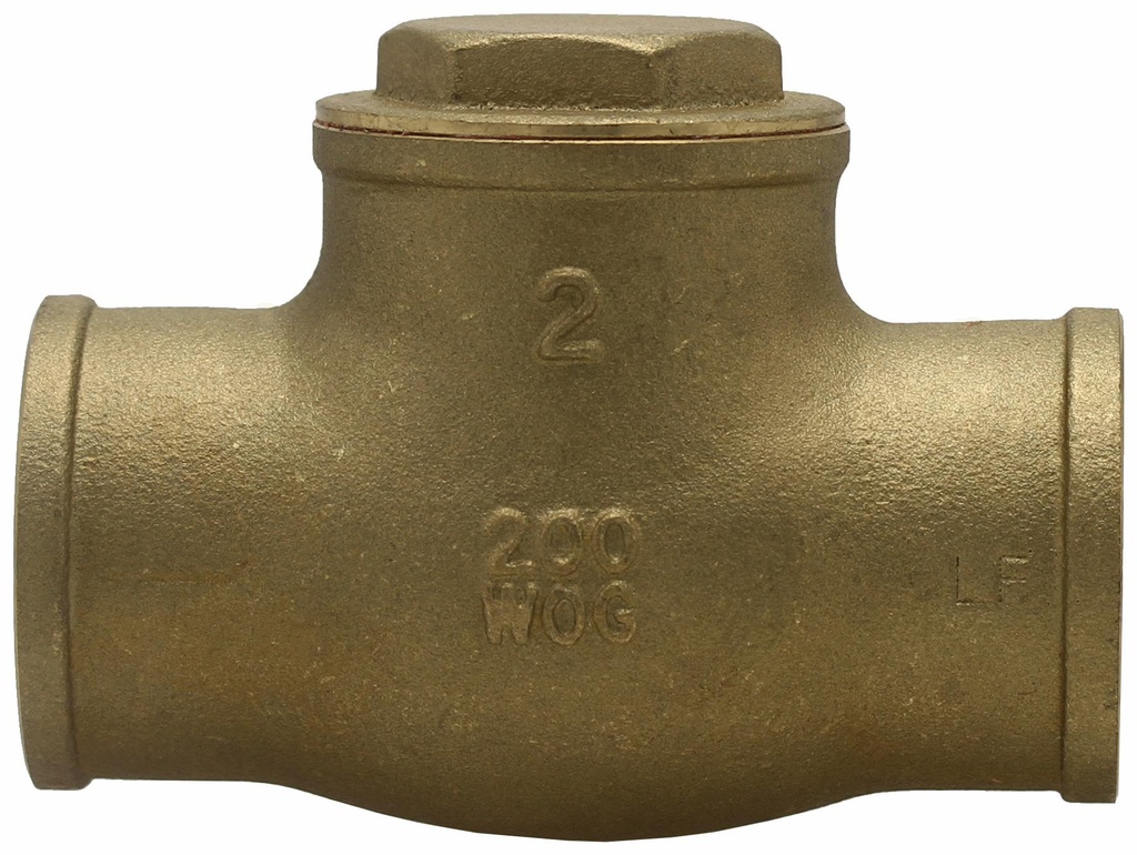 08060812NL - 'NO LEAD 2"CxC SWING CHECK'