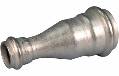 1" x 1/2" Vic-Press Concentric Reducer 304 Stainless Style P594