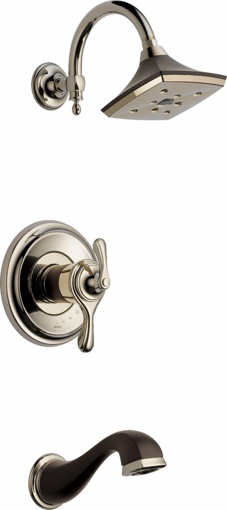 Charlotte TempAssure Thermostatic Tub and Shower Trim