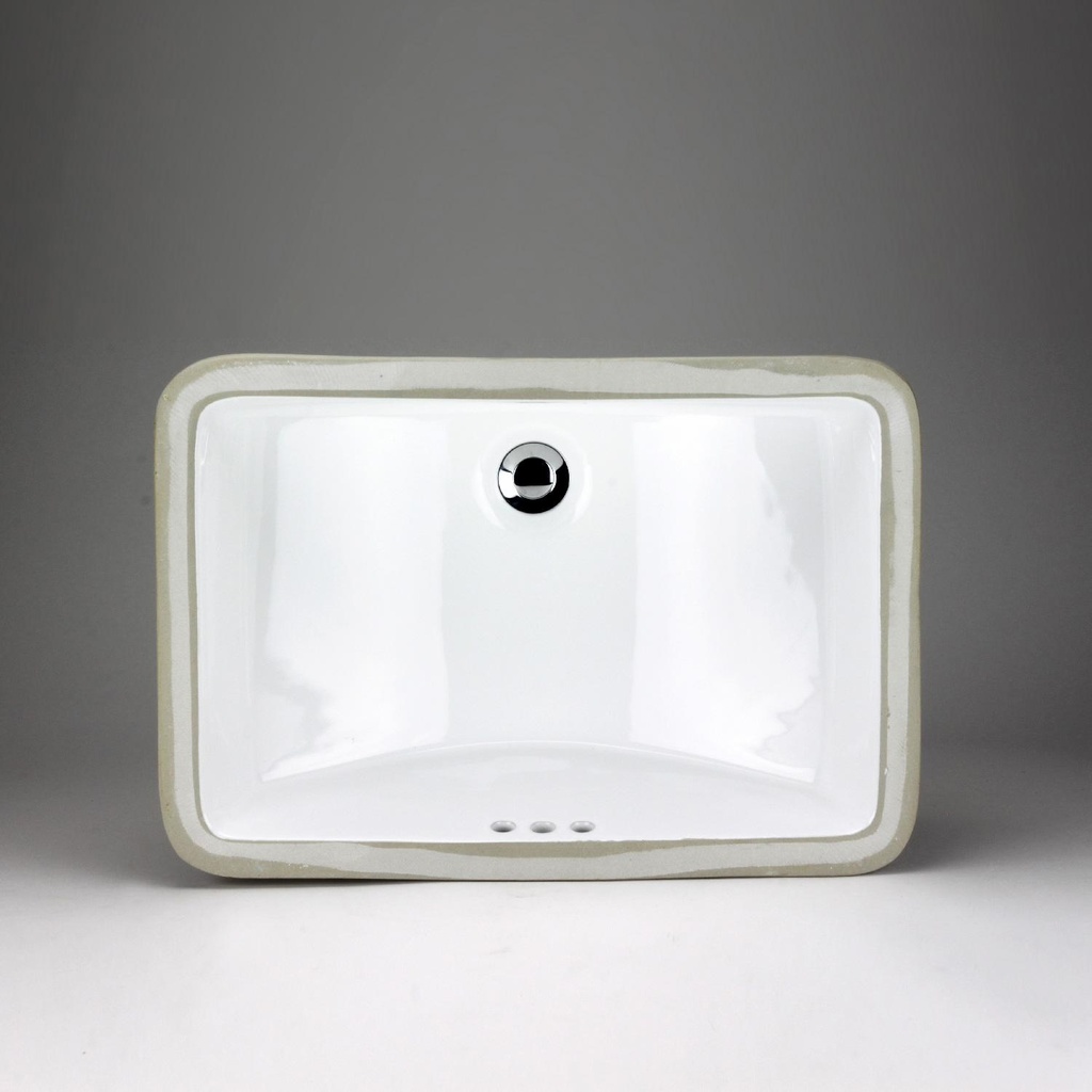 Rectangular Undermount Bathroom Sink