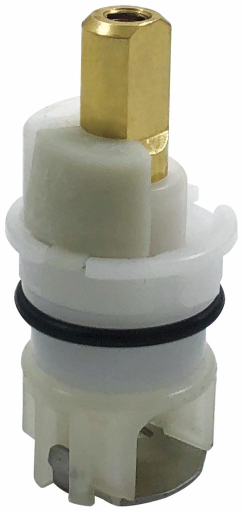 Stem Assembly with 1/4 Turn for 2-Handle Faucets