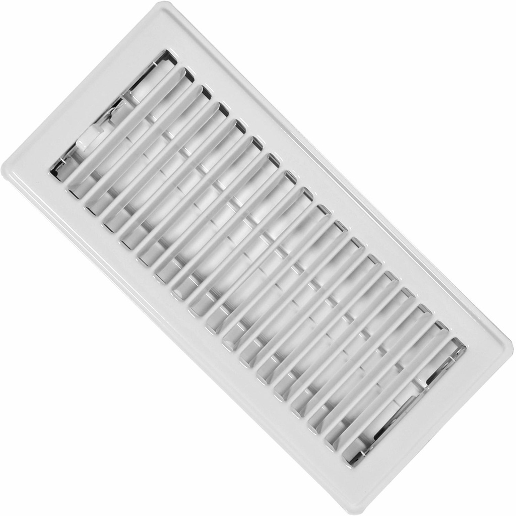 4x10 WHT Lvrd Floor Reg BULK