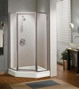 Silhouette 36" Neo-Angle Pivot Shower Door