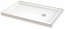 B3Square 6030 LH Drain Alcove Shower Base