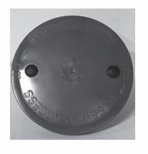 I.C. LID NO LOCK C/W GASKET 08 BLUE