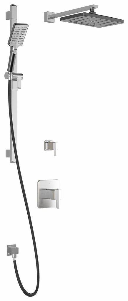 Grafik TD2 Premia Thermostatic Shower System with Wall Arm