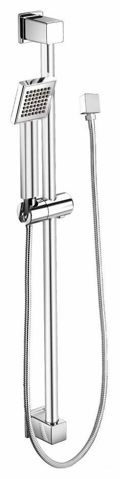 90 Degree 1-Function Eco-Performance Hand Shower with Slide Bar
