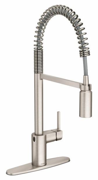 Align MotionSense Wave Pre-Rinse Kitchen Faucet with Spring Pulldown Spray