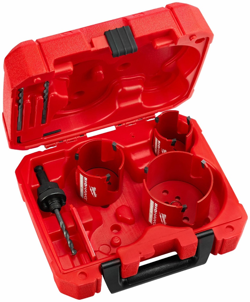 7-pc Big Hawg with Carbide Teeth Kit